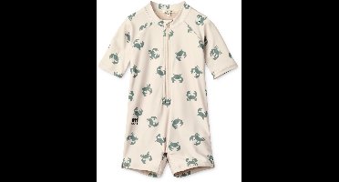 Liewood Max Printed Shortsleeve Swim Jumpsuit Crab / Sandy Maat 74