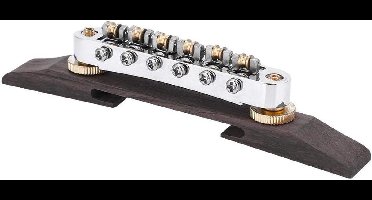 Zeynomax - Basis brug voor Archtop jazz gitaar met palissander afwerking - Roller zadels - Muziekinstrument accessoire voor SG type jazz gitaar.