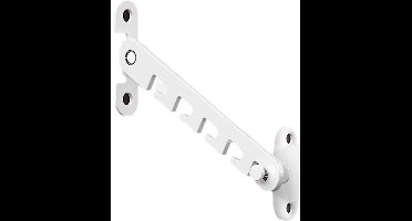 Madampaola – Raamuitzetter – Windhaak – Voor Kiepraam & Klapraam – 10cm – Raamvastzetter – Wit