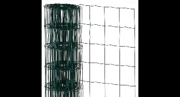 Nature - Verzinkt staal gaas - 0,8 x 10m - Groen - 100 x 75mm mazen