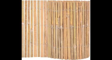 vidaXL - Scherm - 1000x30 - cm - bamboe