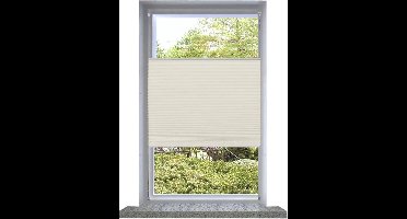 vidaXL - Plisséjaloezie - 40x200cm - crème