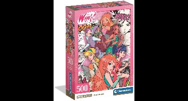 Clementoni - Puzzel - Winx Club - 500 stukjes - Met poster - vanaf 8 jaar