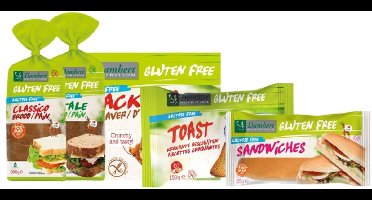 Damhert | Mix Brood & Crackers | Glutenvrij | 1 x 1.05 gram | Eiwitrijke voeding | Koolhydraatarme Crackers