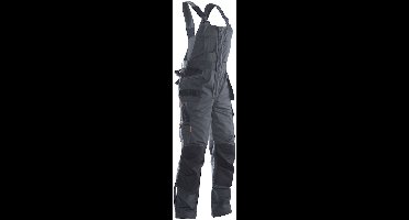Jobman 3730 Bib N' Brace 65373020 - Donkergrijs/Zwart - C64