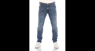 Mustang Heren Jeans Broeken Vegas slim Fit Blauw Volwassenen