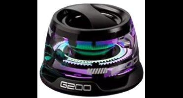 Draagbare Bluetooth-luidspreker G200 RGB-verlichting Magnetische luidspreker BT5.3 Mini-klankkast 7-uurs afspelen Telefoonhouder