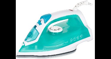 Emerio Stoomstrijkijzer - Iron Zelfreinigend - 8-17 g/min - Verticaal Strijken - Stoomstootfunctie - Strijkijzer 2000W - SI-110298.4 Wit / Blauw