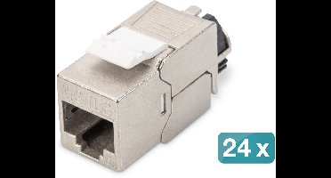 Digitus DN-93617-24 RJ45-inbouwmodule Keystone CAT 6A 24 stuk(s)