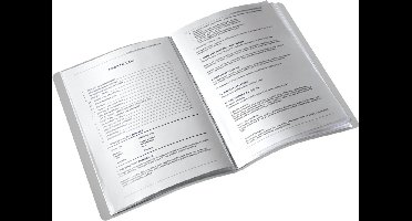 Showmap Leitz Style 20-tassen zeegroen