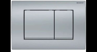 Geberit Delta30 - Bedieningsplaat, mat chroom 115.137.46.1