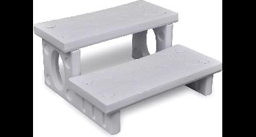 vidaXL - Spatrap - wit