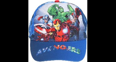 Marvel - Avengers - Cap - Pet - Maat - one size - van 52 t/m 54 cm