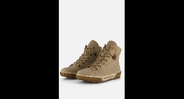 Rieker dames veterboot - Beige - Maat 36