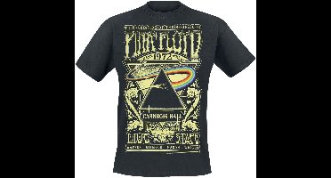 Pink Floyd The Dark Side Of The Moon - Live On Stage 1972 - Heavyweight Heren T-shirt - zwart - S