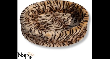 NapZZZ Hondenmand Bont Tijgerprint 85x73x21 cm No 5