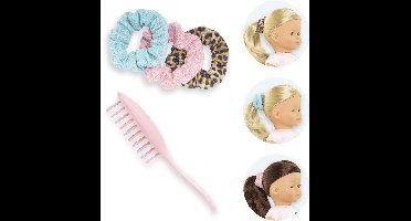 Ma Corolle Set Borstel en 3 Haarbandjes - 36cm