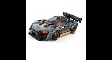 Wange supercar 2880 - raceauto grijs - 172 pcs - 6+