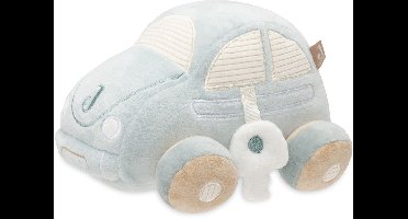 Jollein Baby Activity Toy - On The Go - Auto - Activiteitenspeelgoed - Knuffelauto