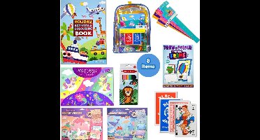 Reispakket Meisjes - Speelgoed voor in de Auto - Speelgoed voor Onderweg - Reisspeelgoed - Speelgoed voor op Reis - Inclusief Gratis Rugtas