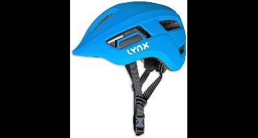 Lynx fietshelm - Kidz - Maat S - Blauw - Verstelbaar
