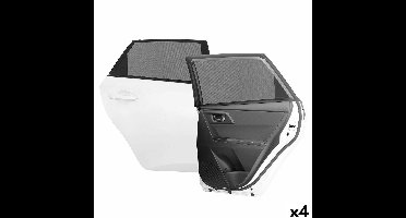 Zonneschermnet voor Autoruit InnovaGoods 4 Stuks