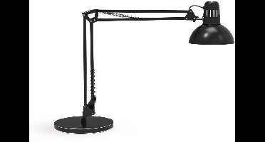 MAULstudy Bureaulamp - LED - Metaal - Zwart - E27 Fitting - Tafellamp