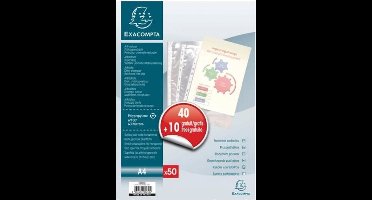Exacompta geperforeerde pochetten 40 + 10 gratis