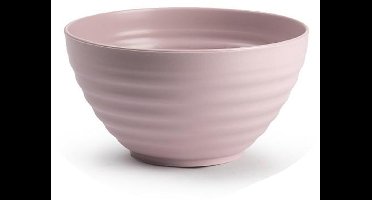 Plasticforte Soepkommen - D15 x H8 cm - oud roze - kunststof - onbreekbaar - servies