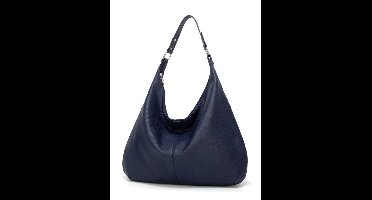 S&E Retro Oversized Tote Bag – Stijlvolle Ruimtemaker - Blauw