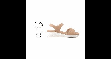 H stijl verstelbare brede voeten sandalen - Mia model