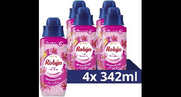 Robijn Intense Wasparfum - Pink Sensation - geeft je kleding een langdurige, intense geur - 4 x 342 ml