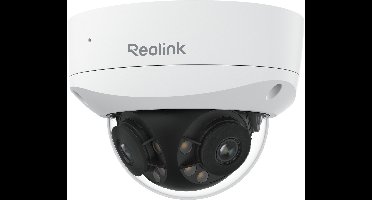 Reolink 16MP UHD IK10-vandalismebestendige PoE camera met 180° panorama Bewegingsvolging - Duo 3V PoE