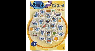Gummenset Stitch Multicolour 25 Onderdelen
