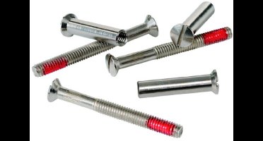 Ivana Patentbout met huls zelfborgend M4x45mm - 100 stuks