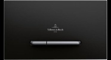 Villeroy & Boch Viconnect bedieningsplaat E300 kunststof zwart/matchroom 922169AN