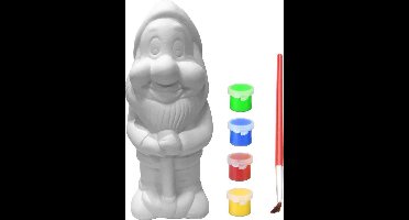 Esschert Design Verf je eigen tuinkabouter - Kabouter schilderen 21cm