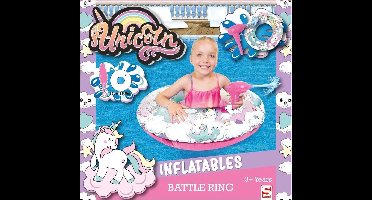 Sambro Eenhoorn Battle Ring Zwemband met Waterpistool 85 cm