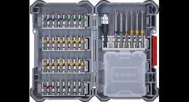 Bosch Professional 40-dlgs. Boorbitset (Pick and Click, extra harde schroefbits, met universele houder