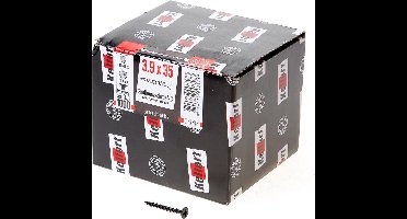 Kelfort Snelbouwschroef gefosfateerd met trompetkop phillips s 3.9 x 35mm