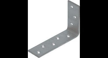 GB Versterkingshoek zwaar sendzimir verzinkt 130 x 80mm 82466