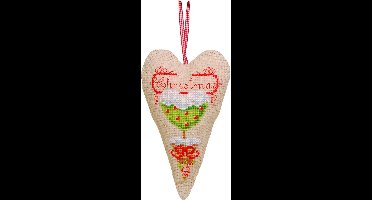 Deco hartje kit Hartvormig boompje - Vervaco - PN-0145783