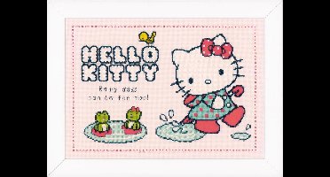 Telpakket kit Hello Kitty Regenachtige dagen - Vervaco - PN-0151913