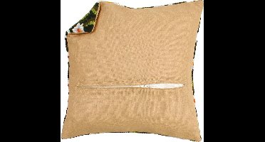 Vervaco - Kussenrug met rits - beige - PN-0021057 - Borduren - Borduurpakket - Borduurpakket volwassenen - Borduurpakket kind