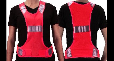 Avento Reflectievest Sport - 3M - Fluorroze - M/L