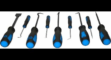 BRILLIANT TOOLS 9-delige Schraper-. haken- en pickset
