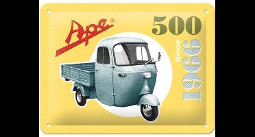 Wandbord - Ape 500 -15x20-