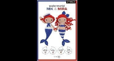 Haakpakket Bas den Braver Zabbez mermaids Mik & Mira