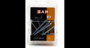 12X SAM Schroefduim 5,0x80
