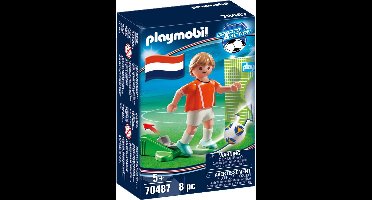 PLAYMOBIL Sports & Action Voetbalspeler Nederland - 70487